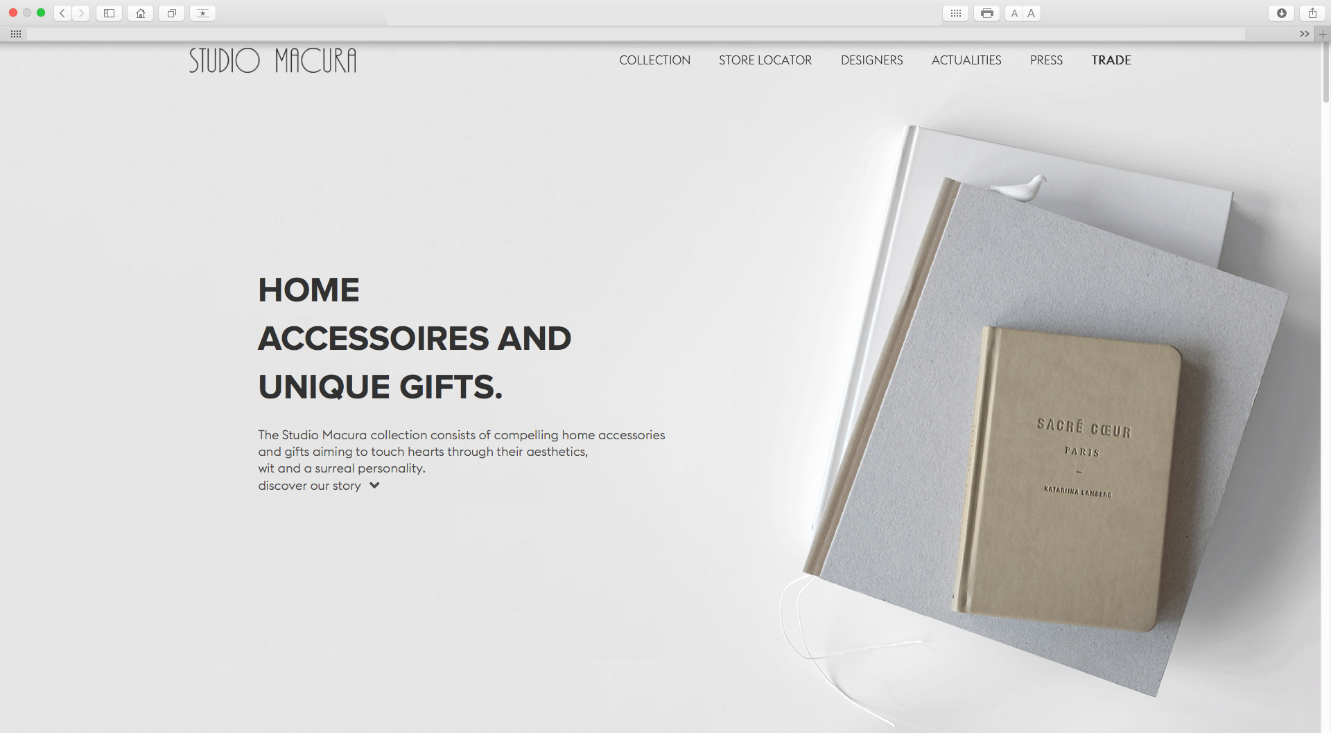 Studio Macura new website